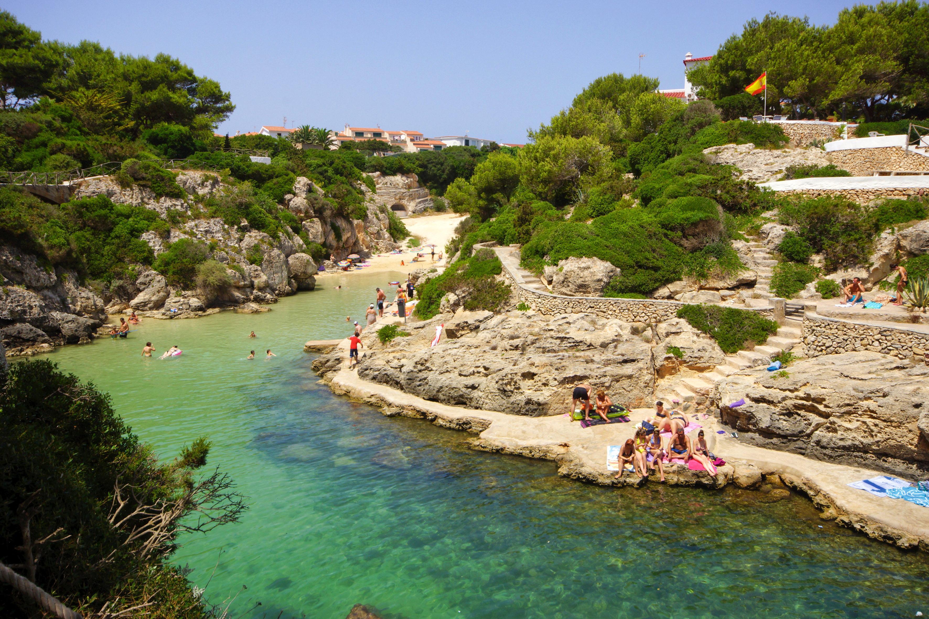 Globales Los Delfines Cala'N Blanes (Menorca) Exterior foto